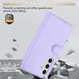 Leather Cardslot Magnetic Flip Wallet Case for Samsung