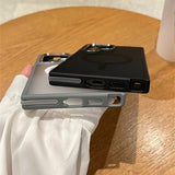 Magsafe Non-Slip Frame Armor Wireless Charging Case For Samsung