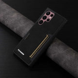 Retro Card Leather Phone Case for Samsung