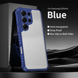 Premium Vertical Stripe Design Shockproof Phone Case for Samsung