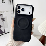 Vintage Leather Matte Magnetic Case for iPhone