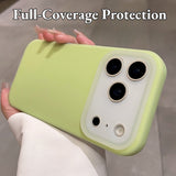 Jelly Liquid Silicone Anti-Fingerprint & Shockproof Phone Case for iPhone