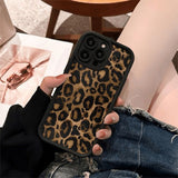 Stylish Leopard Print Soft Phone Case for IPhone