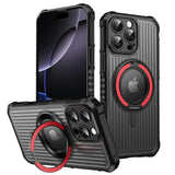 360° Rotating Magnetic Bracket Stand Phone Case For iPhone