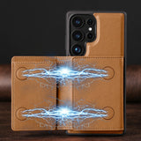 Magnetic Detachable Leather Wallet Case for Samsung