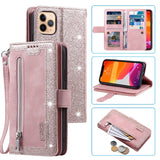 Luxury Wallet Flip Leather Case for iPhone