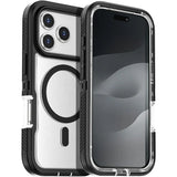 Anti-Slip Transparent Magnetic Case for iPhone