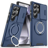 Magnetic Bracket Slide Camera Protection Shockproof Case for Samsung