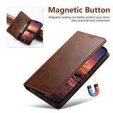 Leather Flip Wallet Phone Case For iPhone