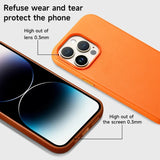 Luxury Leather Magnetic Soft Phone Case for iPhone