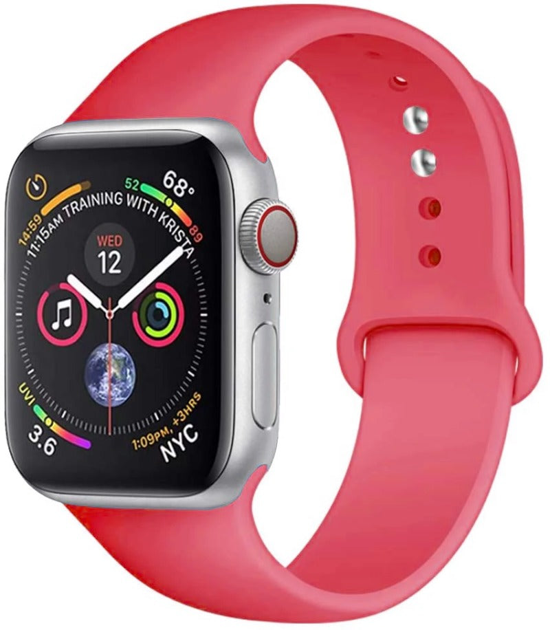 Silicone Strap For Apple Watch band