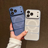 Heat-Dissipating Frosted Magnetic Shockproof Case for iPhone