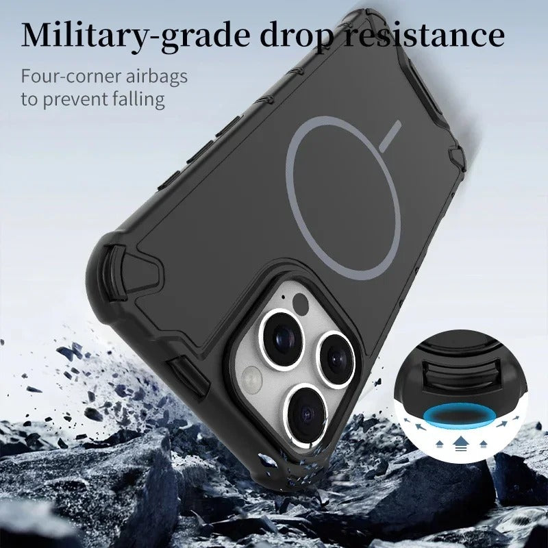 New Airbag Anti Fall Magnetic Case for IPhone