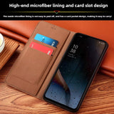 Business Genuine Leather Flip Card Slot Case for iPhone