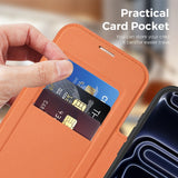 Business Magnetic Flip Leather Shockproof Case for iPhone
