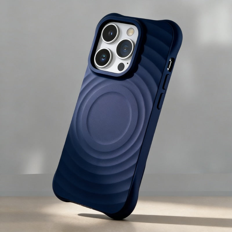 Liquid Silicone Wireless Magnetic Charging Cover for iPhone