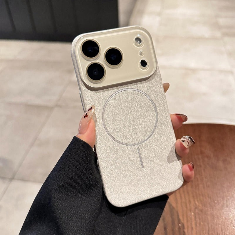 Anti-Slip Textured Skin-Feel Fine Magnetic Phone Case for IPhone