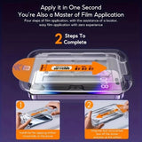 Easy Install HD Screen Protector Tempered Glass for iPhone