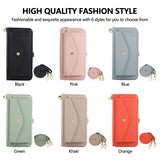 Minimalist Flip Leather Wallet Card Case for iPhone