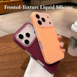 Jelly Liquid Silicone Anti-Fingerprint & Shockproof Phone Case for iPhone