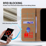 Genuine Leather RFID Blocking Card Slots Case for iPhone