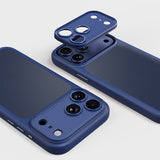 Removable Lens Matte Anti-Fingerprint Case for iPhone