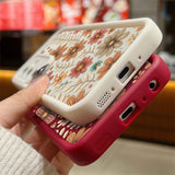 Petal Leaf Diagram Silicone Phone Case For Samsung