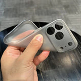 Ultra-Thin Matte Shockproof Case for iPhone