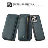 Multifunctional Crossbody Wallet Leather Case for iPhone