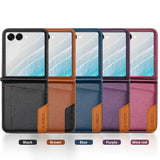 Leather Wallet Phone Case for Samsung Z Flip