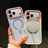 3 in 1 Clear Armor Magnetic Case for iPhone