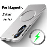Ultra Thin Matte Metal Look Magnetic Case for Samsung Z Fold & Z Flip