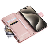 Diamond Grid Card Wallet Flip Leather Case for Samsung