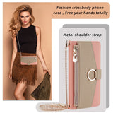 Fashion Leather Wallet Case with Lanyard for iPhone