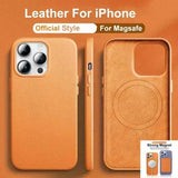 Luxury Leather Magnetic Soft Phone Case for iPhone