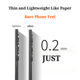 Premium Matte Ultra-Thin Non-Yellowing Phone Case for Samsung