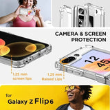 Clear Acrylic Hard Phone Case for Samsung Z Flip