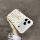 Circular Suction Cup Silicone Shockproof Phone Case for iPhone