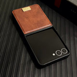 Vintage Leather Shockproof Case for Samsung