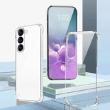 Frameless Slim Clear Hard Back Phone Case For Samsung