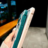 Magnetic Transparent Armor Shockproof Case For iPhone