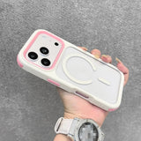 3 in 1 Clear Armor Magnetic Case for iPhone