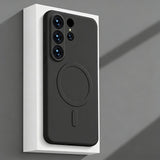 Magnetic Liquid Silicone Phone Case for Samsung