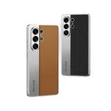 High-End Business Style Spliced Leather Phone Case for Samsung