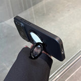 Magnetic Camera Protection With Stand Phone Case For IPhone
