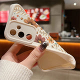 Petal Leaf Diagram Silicone Phone Case For Samsung