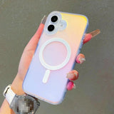 Gradient Colors Sun Set Sky Magnetic Matte Phone Case for Iphone