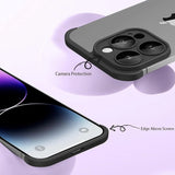 Frameless Lens Protector Case For iPhone