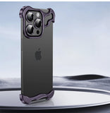 Luxury Shockproof Aluminum Alloy Borderless Phone Case For iPhone