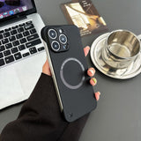 Ultra Thin Hard PC Magnetic Frameless Phone Case For Samsung